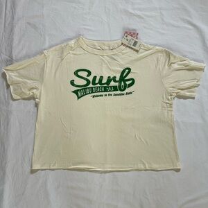 NWT Crop T-Shirt 100% Cotton